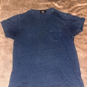 Ralph Lauren Double RL Blue Short Sleeve Tee